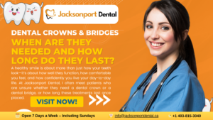 Dental Crowns & Bridges: When Are They Needed and How Long Do They Last?