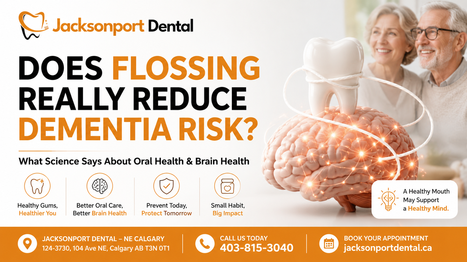 Does Flossing Really Reduce Dementia Risk? The Surprising Link Between Oral Health & Brain Health