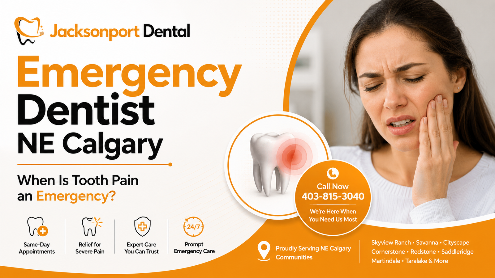 Emergency Dentist NE Calgary When Is Tooth Pain an Emergency