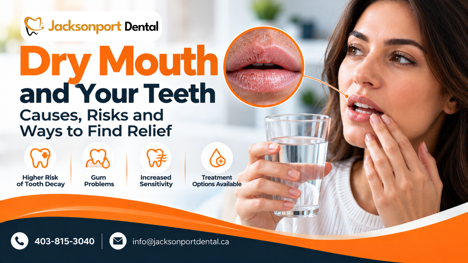 Dry Mouth Calgary: Causes, Risks & Relief